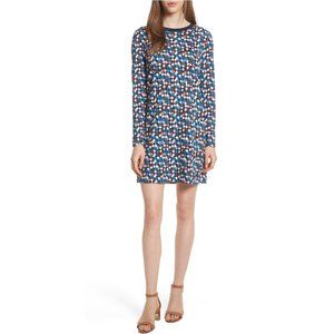 Tory Burch Maggie Print Cotton Shift Dress